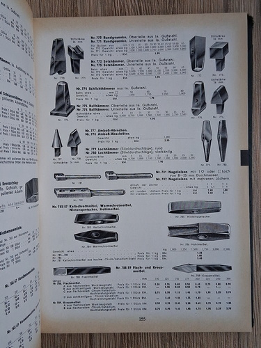 Willy Oldenburg. Cuxhaven. Werkzeugkatalog nr. 40 (1930)