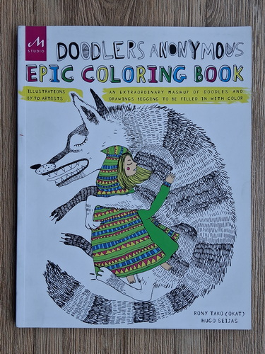 Anticariat: Rony Tako - Doodlers anonymous epic coloring book