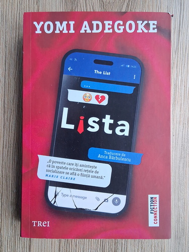 Anticariat: Yomi Adegoke - Lista