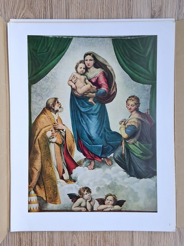 Gemalde Gallerie, Staatische Kunstsammlungen Dresden. Alte meister 10 reproduktionen