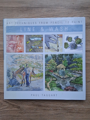 Anticariat: Paul Taggart - Art techniques from pencil to paint. Line and wash