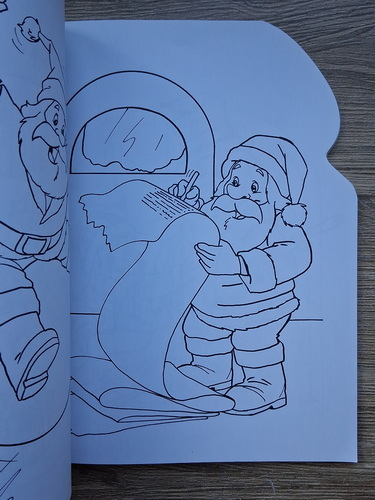 Carte de colorat (editie de Craciun)