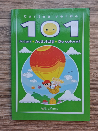 Anticariat: Cartea verde. 101 jocuri, activitati, de colorat