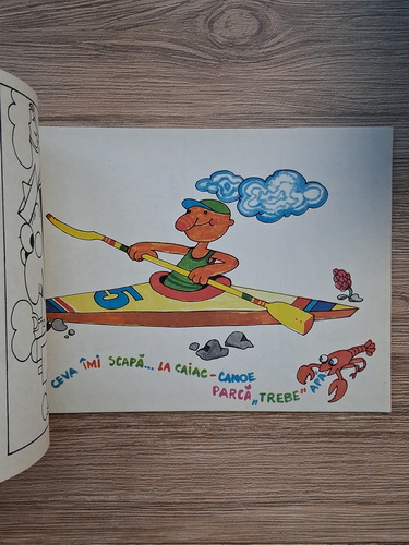 Anamaria Smigelschi - Piponicon si Popinacon. Echipa de prim ajutor desenat-colorat pe stadion