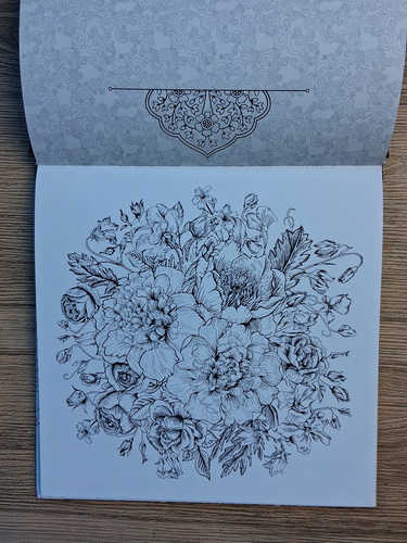 Art deco Baroque. Antistres (carte de colorat)