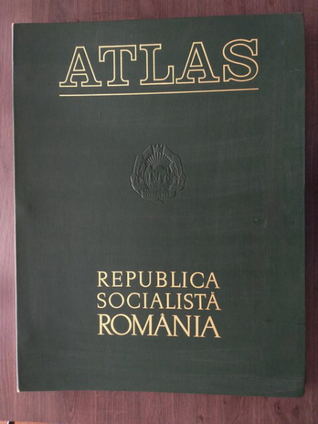 Anticariat: Victor Dumitrescu, Vintila Mihailescu - Atlas Republica Socialista Romania (dimensiune mare, incomplet)
