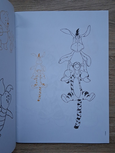 Winnie the Pooh (carte de colorat)