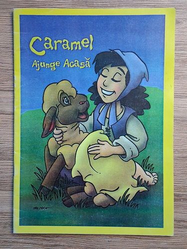 Anticariat: Caramel ajunge acasa (carte de colorat)
