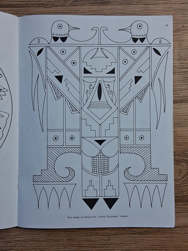 Paul Kennedy - North american idian design. Coloring book