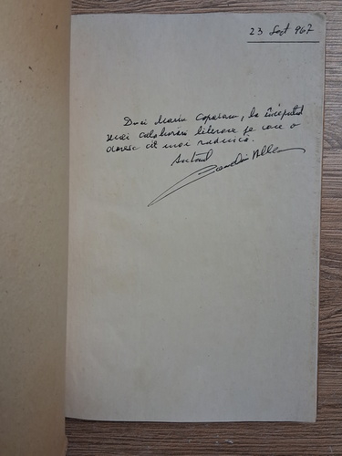 Anticariat: Corneliu Albu - De la Bobalna la Alba Iulia (1944, cu autograful autorului)