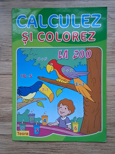 Anticariat: Calculez si colorez la zoo