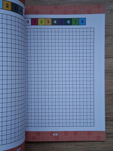 Colorcod. Arta de pixeli. Carte de colorat dupa indicii