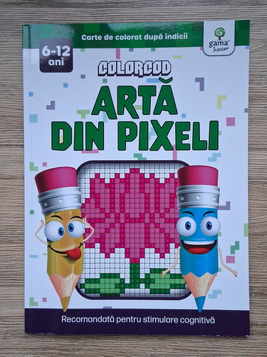 Anticariat: Colorcod. Arta de pixeli. Carte de colorat dupa indicii
