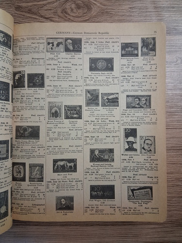 Scott standard postage stamp catalogue 1977, volumul 3. Countries of the World G-O