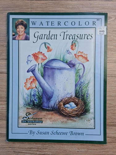 Anticariat: Susan Scheewe Brown - Watercolor. Garden treasures