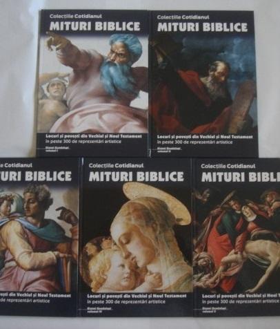 Anticariat: Colectia Mituri Biblice. Cotidianul (5 volume)