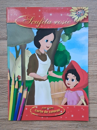 Anticariat: Scufita rosie (carte de colorat)