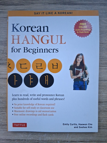 Anticariat: Emily Curtis - Korean Hangul for beginners. Learn to read, write and pronounce korean plus hundreds of useful words and phrases