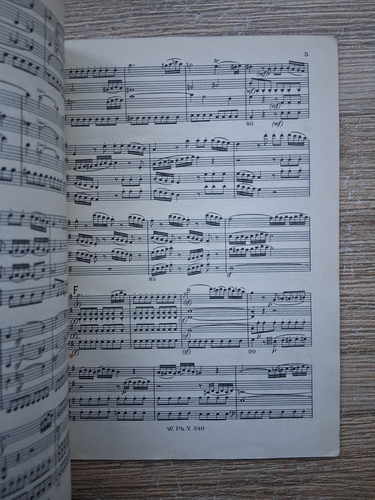 J. Haydn - Streichquartett, string quartet, quatuor a cordes. G dur, G major, Sol majeur (partituri)