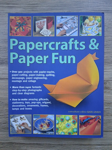 Anticariat: Papercrafts and paper fun. Over 300 projects with papier-mache, paper-cutting, paper-making, quilling, decoupage, paper engineering, montage and collage