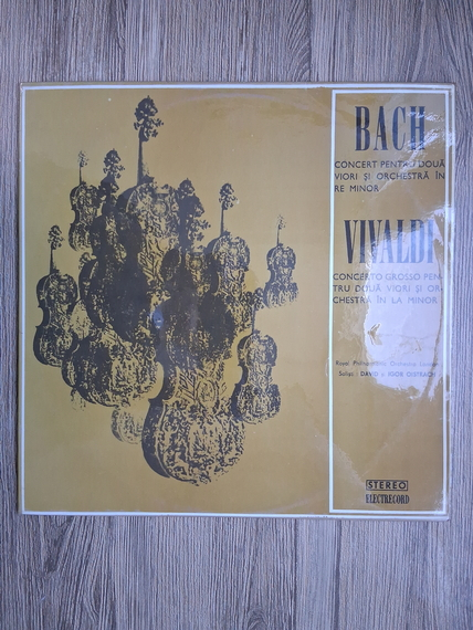 Antonio Vivaldi, Johann Sebastian BachBach, Vivaldi - Concert pentru doua viori si orchestra in Re minor. Concerto Grosso pentru doua viori si orchestra in La minor