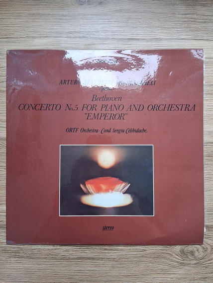 Arturo Benedetti Michelangeli, ORTF Orchestra, Sergiu Celibidache - Beethoven. Concerto No. 5 for piano and orchestra. Emperor
