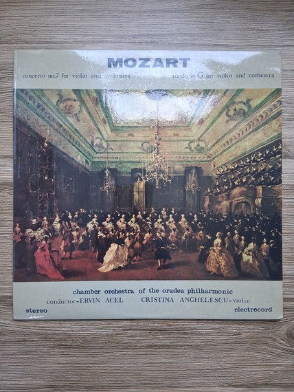 Chamber orchestra of the Oradea philharmonic, Ervin Acel, Cristina Anghelescu - Concerto No. 7 for violin and orchestra. Rondo in G for violin and orchestra