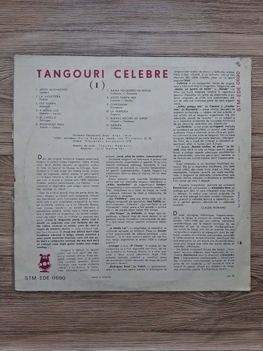 Orchestra Electrecord, Alex Imre - Tangouri celebre I si II
