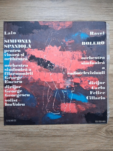 Orchestra simfonica a Filarmonicii George Enescu, Orchestra simfonica a Radioteleviziunii Romane, George Georgescu - Simfonia spaniola pentru vioara si orchestra (Edouard Lalo. Maurice Ravel)