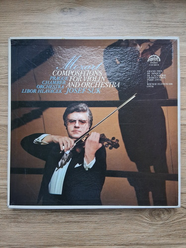 Prazsky komorni orchestr, Libor Hlavacek, Josef Suk - Compositions for violin and orchestra (Wolfgang Amadeus Mozart)