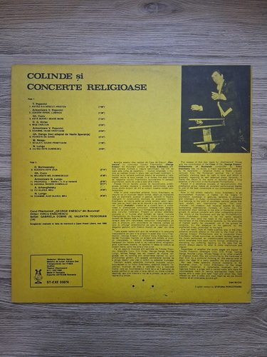 Corul Filarmonicii George Enescu Bucuresti, Voicu Enachescu - Colinde si concerte religioase