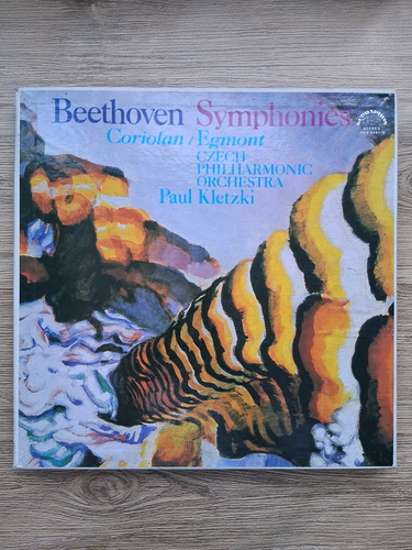 Czech Philharmonic Orchestra, Paul Kletzki - Symphonies. Coriolan, Egmont (Beethoven, 8 viniluri)