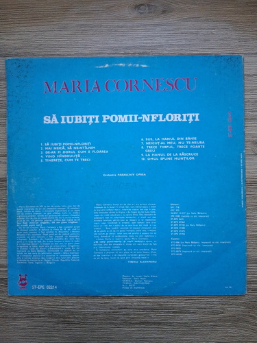 Maria Cornescu - Sa iubiti pomii-nfloriti