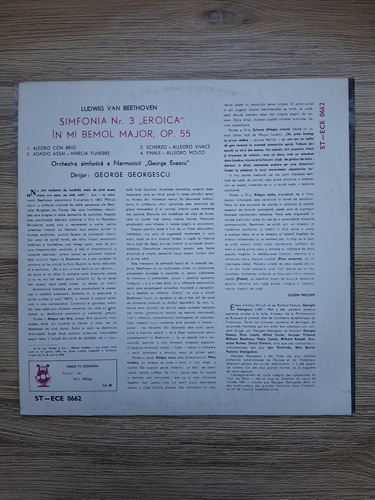 Orchestra simfonica a Filarmonicii George Enescu, George Enescu - Simfonia nr. 3 Eroica in Mi bemol major (Beethoven)