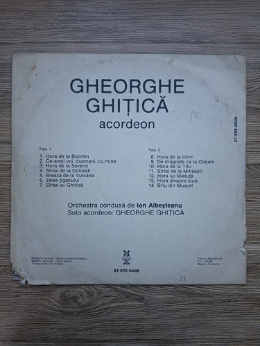 Gheorghe Ghitica - Acordeon