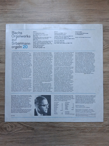 Gunter Metz - Gunter Metz an der Silbermannorgel zu Helbigsdorf. Bachs Orgelwerke auf Silbermannorgeln 20 (Johann Sebastian Bach)
