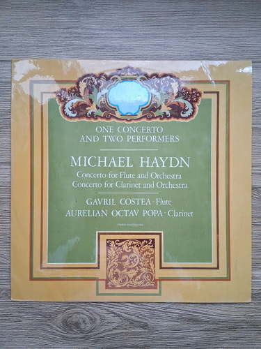 Orchestra Simfonica a Filarmonicii din Oradea, Orchestra Quodlibet Musicum, Miron Ratiu, Aurelian Octav Popa - One concerto and two performers (Michael Haydn)