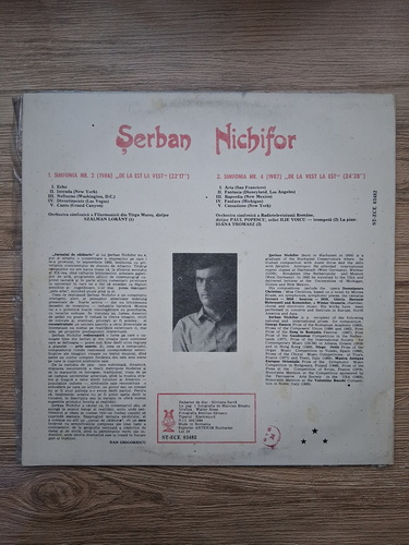 Orchestra simfonica a Filarmonicii din Targu Mures, Orchestra simfonica a Radioteleviziunii Romane, Szalman Lorant - Echoes and dreams. Jazz symphonies no. 3, 4 (Serban Nichifor)