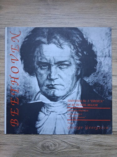 Orchestra simfonica a Filarmonicii George Enescu, George Georgescu - Simfonia nr. 3 Eroica in Mi bemol major (Ludwig van Beethoven, coperta diferita)