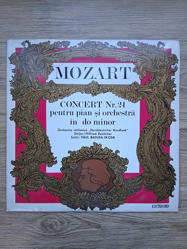 Orchestra simfonica Norddeutscher Rundfunk, Wilfried Boettcher, Paul Badura-Skoda - Concert Nr. 24 pentru pian si orchestra in do minor (Wolfgang Amadeus Mozart, Ludwig van Beethoven)