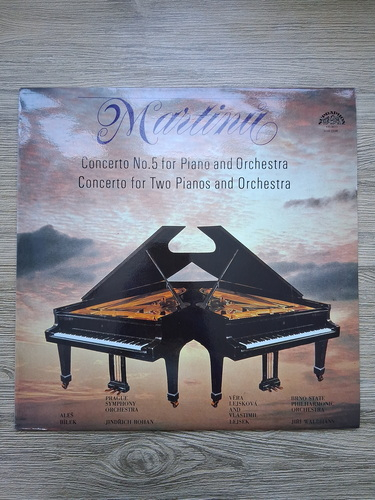 Prague Symphony Orchestra, Brno State Philharmonic Orchestra, Jindrich Rohan - Concerto no. 5 in Si bemol major for piano and orchestra, H. 366 (Bohuslav Martinu)