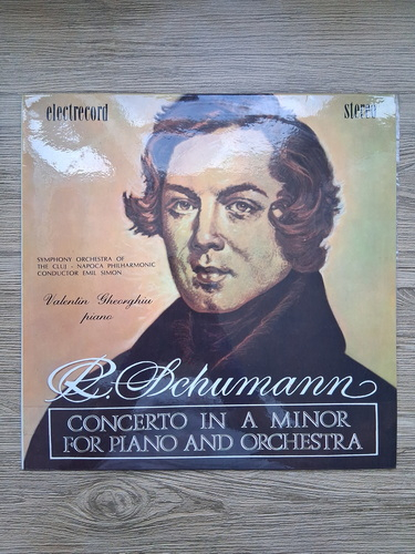 Symphony Orchestra of the Cluj-Napoca Philharmonic, Emil Simon, Valentin Gheorghiu - Concerto in La minor for piano and orchestra, op. 54 (Robert Schumann) 