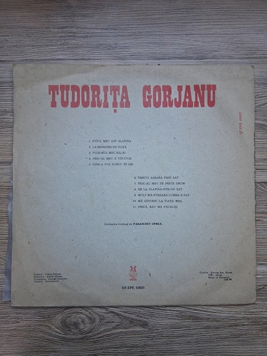 Tudorita Gorjanu - Tudorita Gorjanu