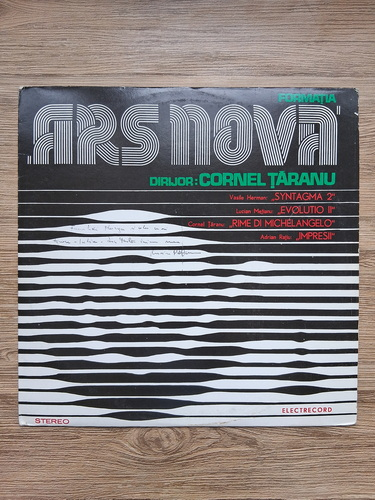 Formatia Ars Nova - Syntagma 2. Evolutio II. Rime de Michelangelo. Impresii (Vasile Herman, Lucian Metianu, Cornel Taranu, Adrian Ratiu)
