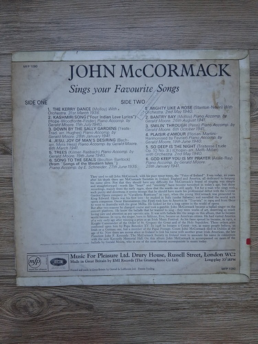 John McCormack - The great John McCormack
