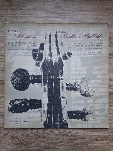 Orchestra Simfonica a Cinematografiei, Orchestra Simfonica a Filarmonicii de Stat George Enescu - Concert pentru violoncel si orchestra in La minor, op. 129 (Robert Schumann, Felix Mendelssohn Bartholdy)