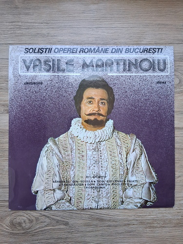 Vasile Martinoiu, Orchestra simfonica a Filarmonicii din Ploiesti, Orchestra Conservatorului Ciprian Porumbescu din Bucuresti - Arii din opere