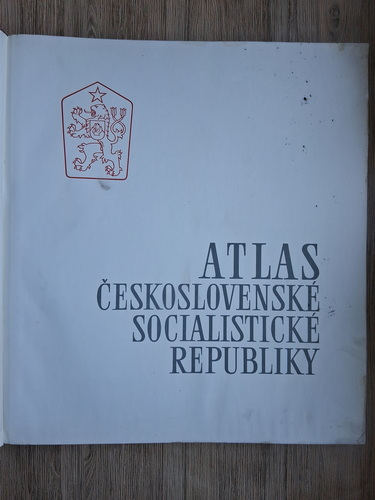 Atlasul Republicii Socialiste Cehoslovace