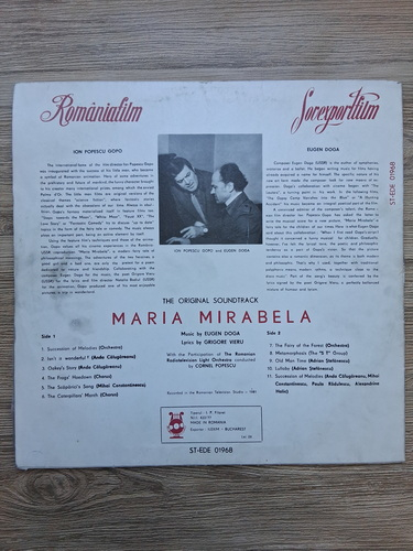 Eugen Doga, Grigore Vieru, Cornel Popescu - Maria Mirabela