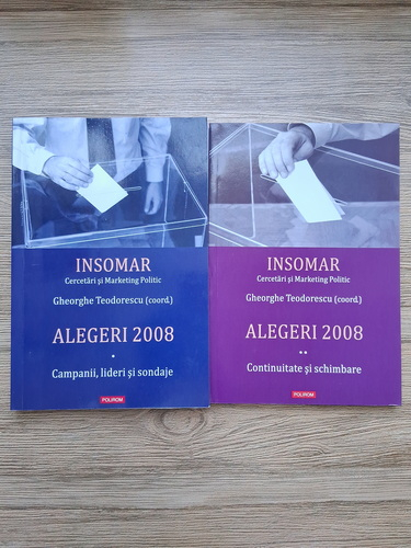 Gheorghe Teodorescu - Insomar. Cercetari si marketing politic (2 volume)